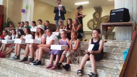 Ondrejko - druhý najúspešnejší zberač papiera na I.stupni :o)